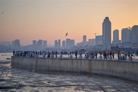 The Xinghai Square Awe-Inspiring Waterfront Promenade With a Dash of Futuristic Charm!