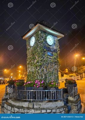 Fraser's Hill Clock Tower: A Quintessential Colonial Landmark Echoing with History!